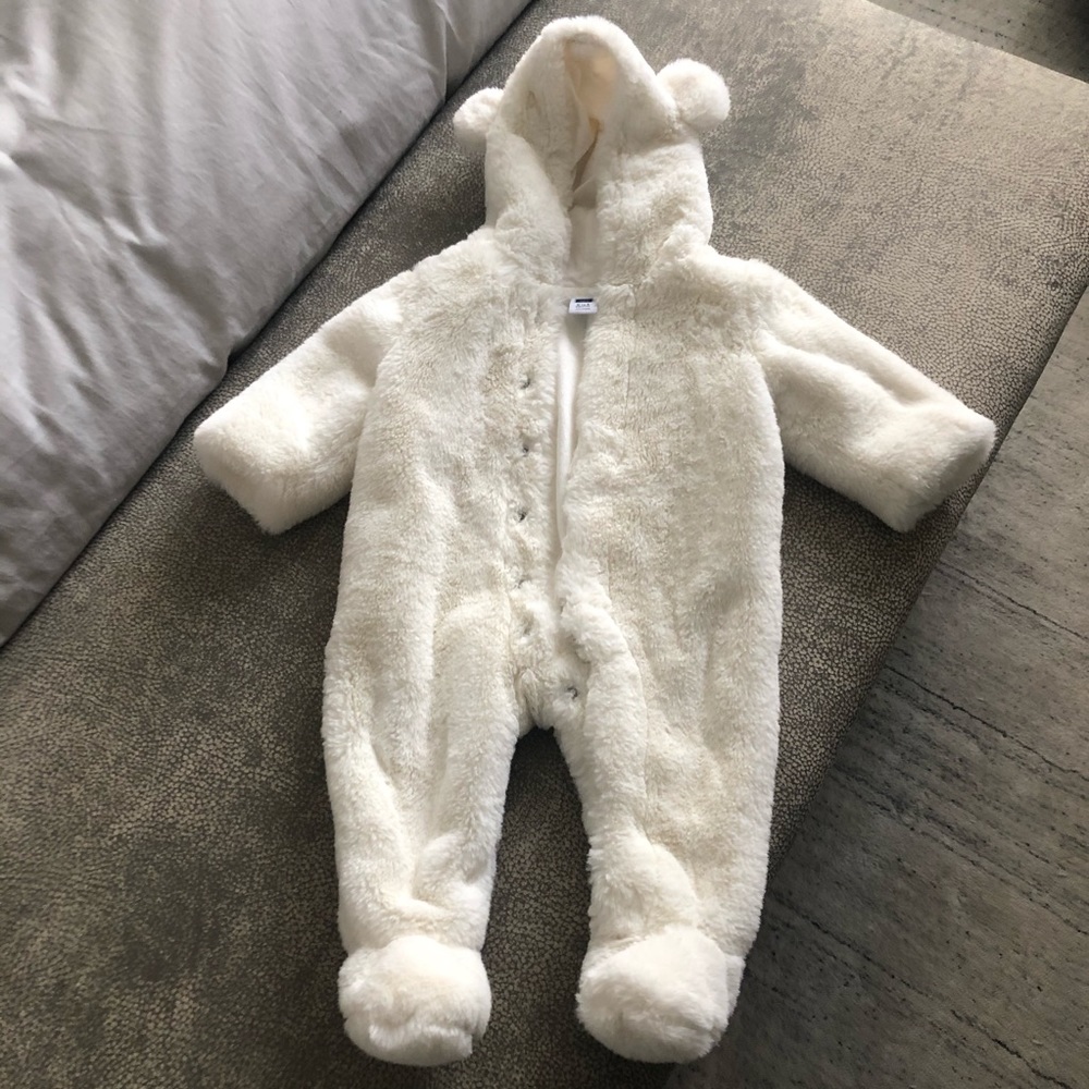 Janie & Jack One-Piece puffer jacket, 0-3M